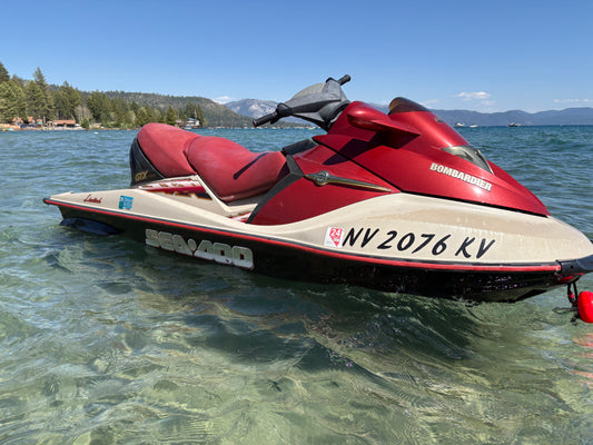 Seadoo GTX 155hp Tahoe Jetski rental